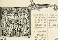 An illustration from Los religiosos en Cataluña durante la primera mitad del siglo 19 (1915)