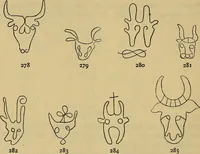 An illustration from The lost language of symbolism : an inquiry into the origin of certain letters, words, names, fairy-tales, folklore, and mythologies (1912)