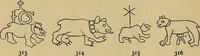 An illustration from The lost language of symbolism : an inquiry into the origin of certain letters, words, names, fairy-tales, folklore, and mythologies (1912)