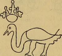 An illustration from The lost language of symbolism : an inquiry into the origin of certain letters, words, names, fairy-tales, folklore, and mythologies (1912)