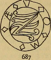 An illustration from The lost language of symbolism : an inquiry into the origin of certain letters, words, names, fairy-tales, folklore, and mythologies (1912)