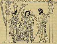 An illustration from The lost language of symbolism : an inquiry into the origin of certain letters, words, names, fairy-tales, folklore, and mythologies (1912)