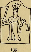 An illustration from The lost language of symbolism : an inquiry into the origin of certain letters, words, names, fairy-tales, folklore, and mythologies (1912)
