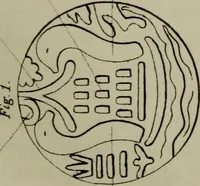 An illustration from The lost tribes and the Saxons of the East and of the west, with new views of Buddhism, and translations of rock-records in India (1861)