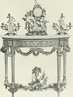An illustration from Louis XVI furniture (1913)