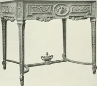 An illustration from Louis XVI furniture (1913)