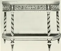 An illustration from Louis XVI furniture (1913)