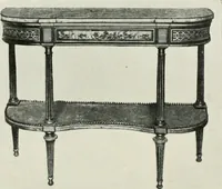 An illustration from Louis XVI furniture (1913)