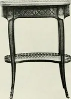 An illustration from Louis XVI furniture (1913)