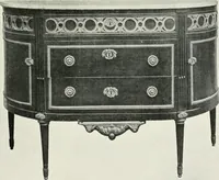 An illustration from Louis XVI furniture (1913)