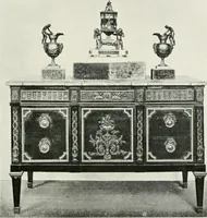 An illustration from Louis XVI furniture (1913)