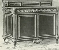 An illustration from Louis XVI furniture (1913)