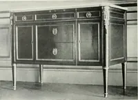 An illustration from Louis XVI furniture (1913)