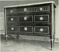 An illustration from Louis XVI furniture (1913)