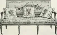 An illustration from Louis XVI furniture (1913)