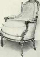 An illustration from Louis XVI furniture (1913)