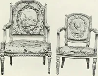 An illustration from Louis XVI furniture (1913)
