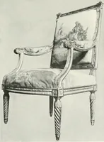 An illustration from Louis XVI furniture (1913)