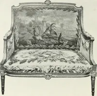 An illustration from Louis XVI furniture (1913)