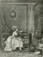 An illustration from Louis XVI furniture (1913)