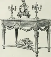 An illustration from Louis XVI furniture (1913)
