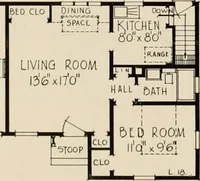 An illustration from Low cost homes. (1900)