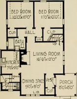 An illustration from Low cost homes. (1900)