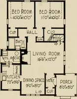 An illustration from Low cost homes. (1900)