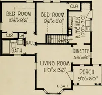 An illustration from Low cost homes. (1900)
