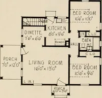 An illustration from Low cost homes. (1900)