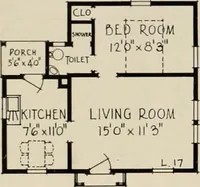 An illustration from Low cost homes. (1900)