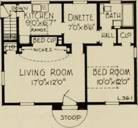 An illustration from Low cost homes. (1900)