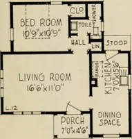 An illustration from Low cost homes. (1900)