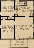 An illustration from Low cost homes. (1900)