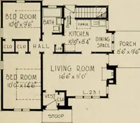An illustration from Low cost homes. (1900)