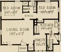 An illustration from Low cost homes. (1900)