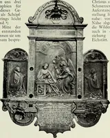 An illustration from Loy Hering : ein Beitrag zur Geschichte der deutschen Plastik des XVI. Jahrhunderts (1905)