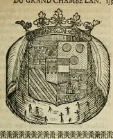 Picture 7 of 19 from L'État de la France, où l'on voit tous les princes, ducs & pairs, marechaux de France & autres officiers de la couronne ... [édité par Nicolas Besongne] (1698), leaf 164