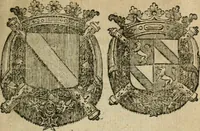An illustration from L'État de la France, où l'on voit tous les princes, ducs & pairs, marechaux de France & autres officiers de la couronne ... [édité par Nicolas Besongne] (1698)