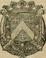 An illustration from L'État de la France, où l'on voit tous les princes, ducs & pairs, marechaux de France & autres officiers de la couronne ... [édité par Nicolas Besongne] (1698)