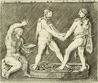 An illustration from Lucernae fictiles musei Passerii (1739)