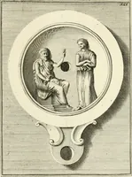 An illustration from Lucernae fictiles musei Passerii (1739)