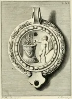 An illustration from Lucernae fictiles musei Passerii (1739)