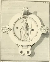 An illustration from Lucernae fictiles musei Passerii (1739)