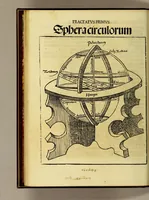 An illustration from Luculentissima quaeda[m] terrae totius descriptio : cu[m] multis vtilissimis cosmographiae iniciis. Nouaq[ue] [et] q[uam] ante fuit verior Europæ nostræ formatio. Præterea, fluuioru[m]: montiu[m]: prouintiaru[m]: vrbiu[m]: [et] gentium q[uam] plurimoru[m] vetustissima nomina recentioribus admixta vocabulis. Multa etia[m] quæ diligens lector noua vsuiq[ue] futura inueniet . . (1515)