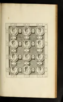 An illustration from Ludovici NonnI Commentarius in Nomismta imp. Iuli., Augusti et TiberI (1664)
