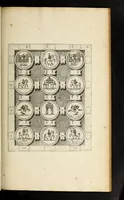 An illustration from Ludovici NonnI Commentarius in Nomismta imp. Iuli., Augusti et TiberI (1664)