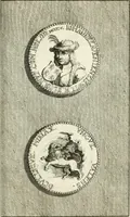 An illustration from Lud. Smids. M.D. Emblemata heroica, of, De medalische sinnebeelden der ses en dertigh graaven van Holland : met konstplaaten vercierd (1712)