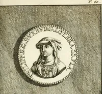 An illustration from Lud. Smids. M.D. Emblemata heroica, of, De medalische sinnebeelden der ses en dertigh graaven van Holland : met konstplaaten vercierd (1712)