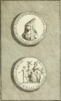 An illustration from Lud. Smids. M.D. Emblemata heroica, of, De medalische sinnebeelden der ses en dertigh graaven van Holland : met konstplaaten vercierd (1712)
